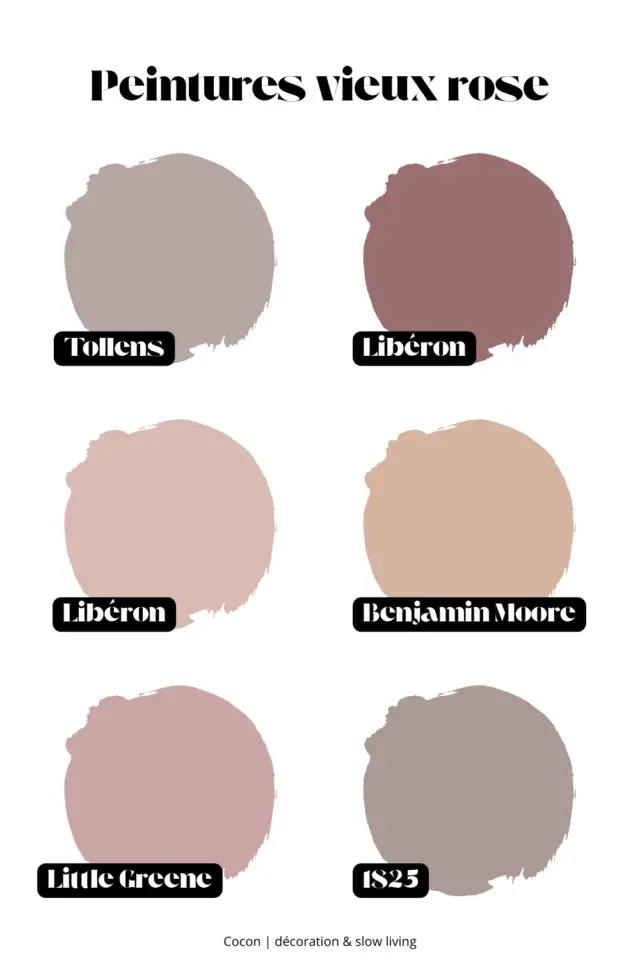 nuances peinture vieux rose références nuances peinture vieux rose références