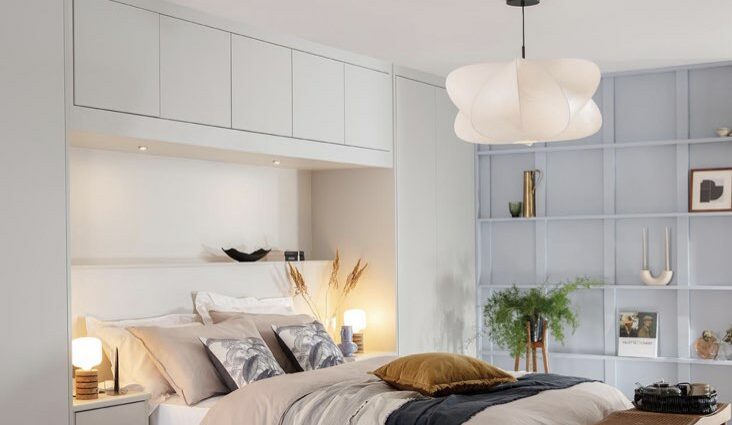 pont de lit chambre parentale optimisation espace rangement mobilier