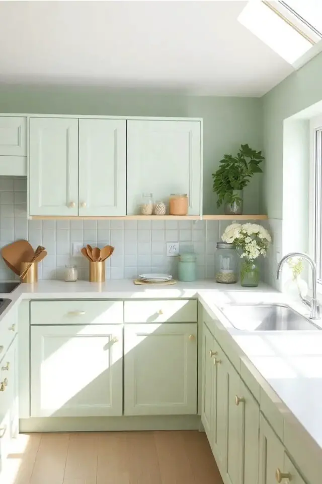 rénovation plan de travail cuisine techniques résine peinture stratifié enduit décoratif idée décoration bricolage 