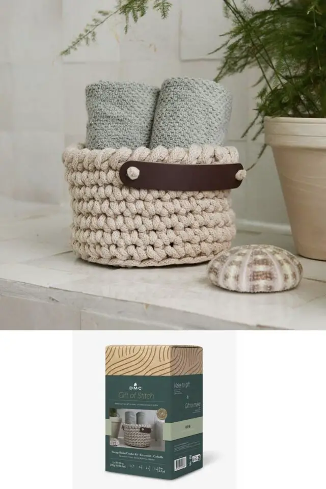 Crochet Kit Corbeille et anses - DMC