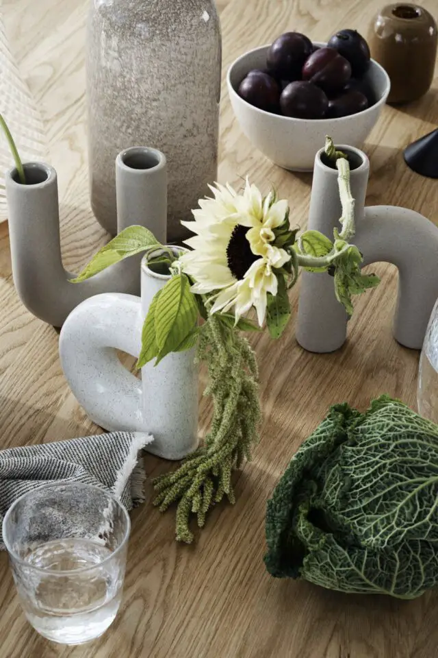 Vase Hector B céramique blanc