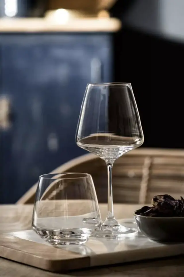 Verre à vin en verre transparent (lot de 6)