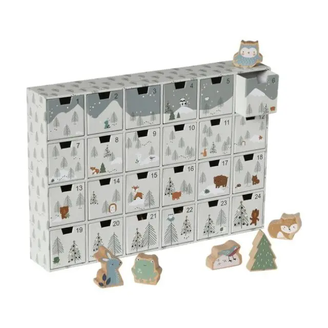 Calendrier de l'Avent avec jouets en bois FSC® Calendrier de l'Avent avec jouets en bois FSC®