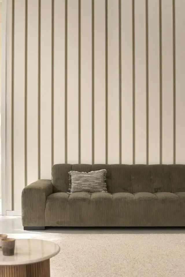 canapé Berah Getah modèle Alphonse élégant moderne tendance couleur terracotta acajou assise et dossier capitonné velours côtelé canapé Berah Getah velours côtelé coloré kaki chic élégant moderne modèle Alphonse