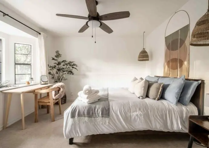 chambre d'ami aménagée en bureau exemples à copier