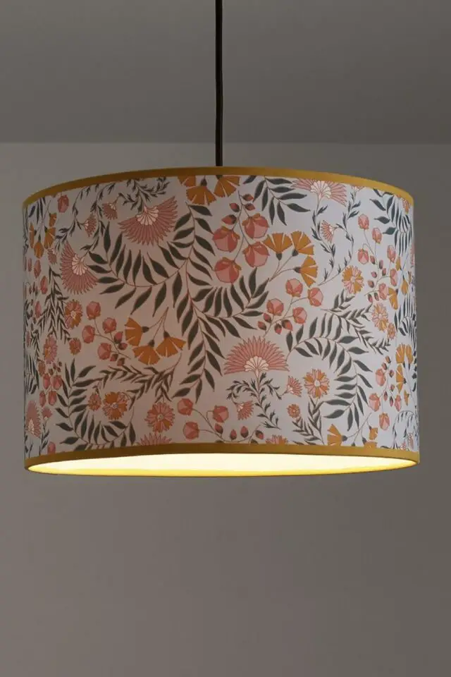 Suspension / Abat-jour imprimé Ø30 cm