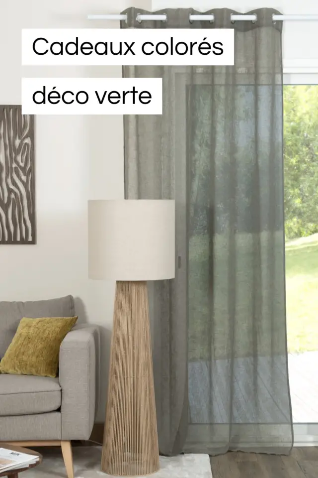 décoration à offrir idées couleur verte