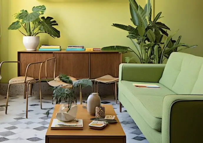 décoration vert gen Z exemple tendance 2026