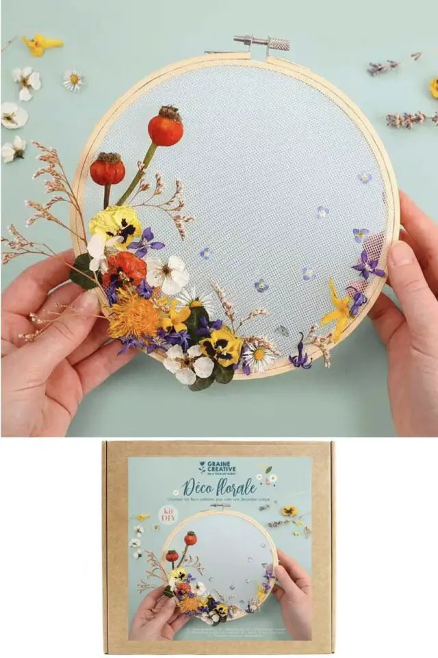 Kit décoration fleurs séchées