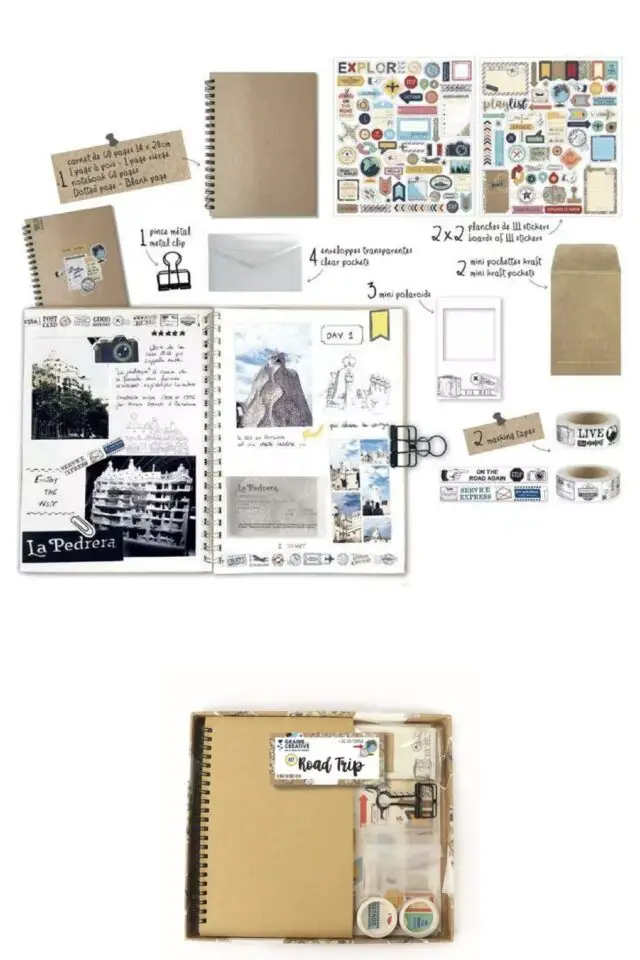 Kit carnet de voyage
