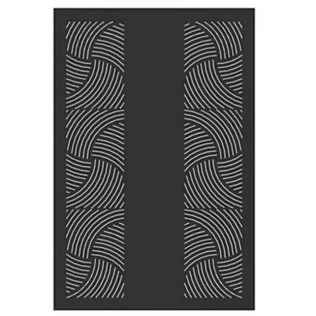 Plaque murale Essentiel Noire L80 H120 Plaque murale Essentiel Noire L80 H120