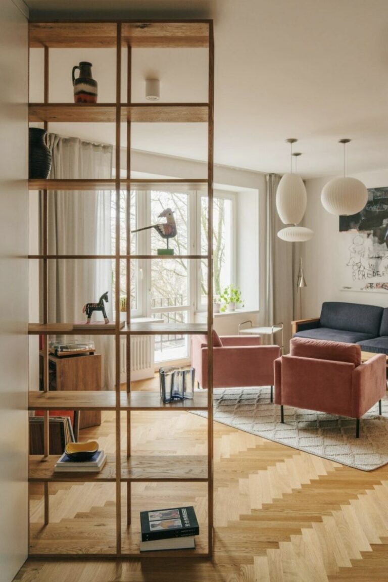 Séparer l’entrée du salon: 10 idées pour structurer l’espace