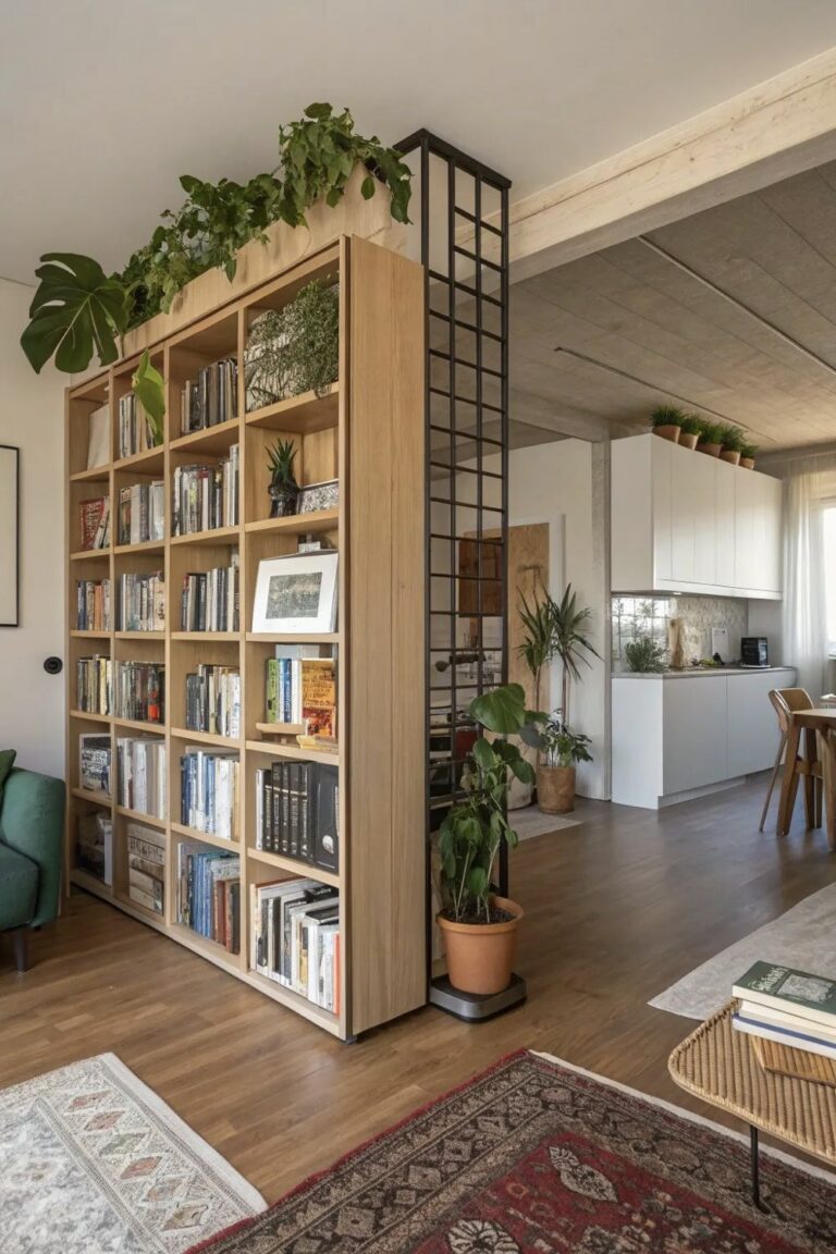 Séparer l’entrée du salon: 10 idées pour structurer l’espace