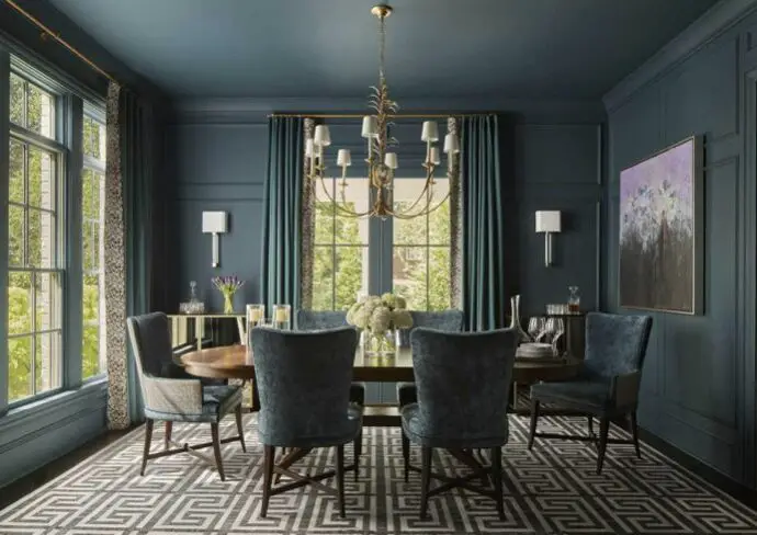 tendance déco color drenching intérieur monochrome définition caractéristiques exemples