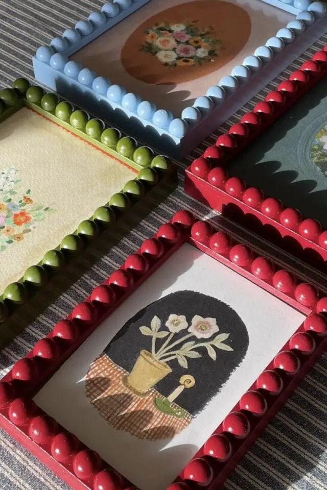 cadre photo original décoration murale couleur encadrement texturé bille moderne cadre photo original décoration murale couleur encadrement texturé bille moderne