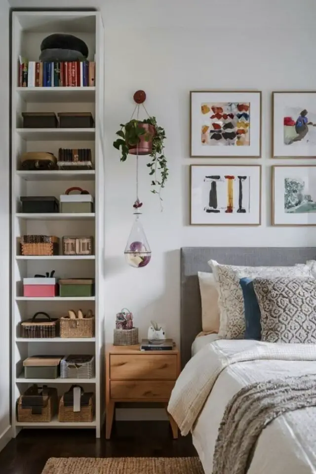 chambre adulte tendances déco 2026 mobilier indépendant gain de place bibliothèque jusqu'au plafond rangement chambre adulte tendances déco 2026 mobilier indépendant gain de place bibliothèque jusqu'au plafond rangement