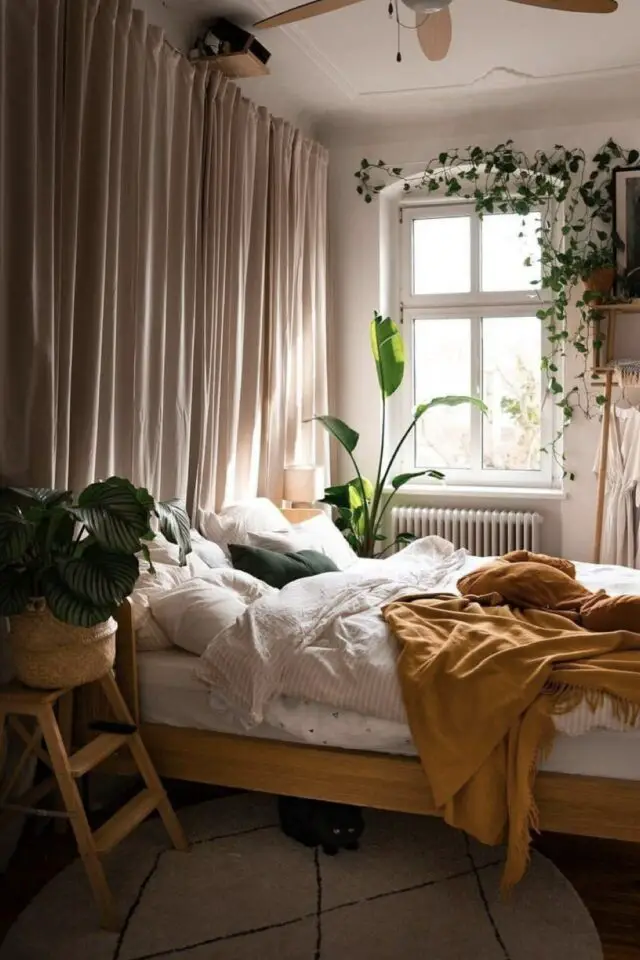 décoration chambre tendances 2026 rideaux pour cacher mur derrière tête de lit idée cosy décoration chambre tendances 2026 rideaux pour cacher mur derrière tête de lit idée cosy