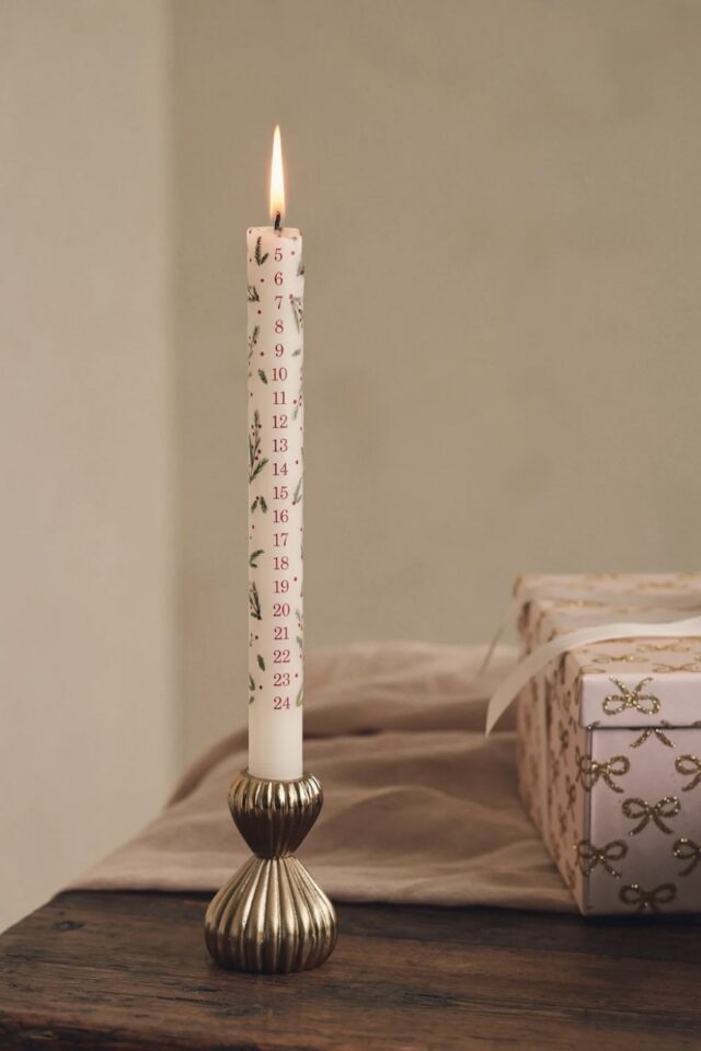 déco de Noël haut de gamme Søstrene Grene bougie calendrier de l'avent idée originale déco de Noël haut de gamme Søstrene Grene bougie calendrier de l'avent idée originale