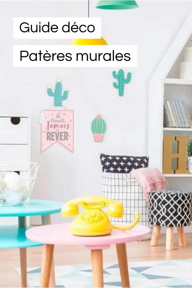 guide déco chambre enfant décoration murale patère appoint rangement gain de place 