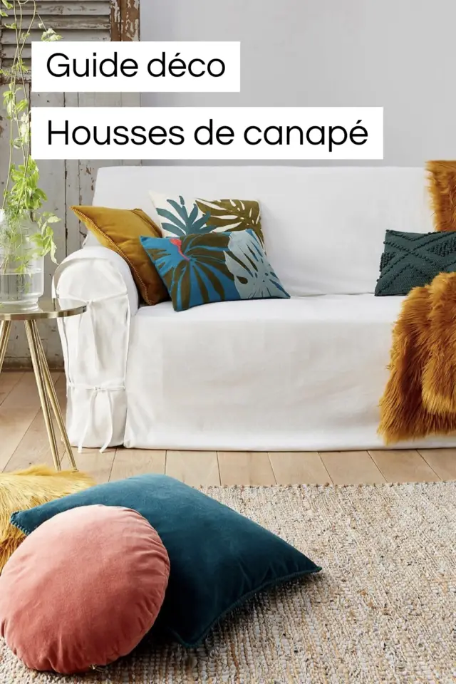 guide déco meuble salon bien choisir housse de canapé 