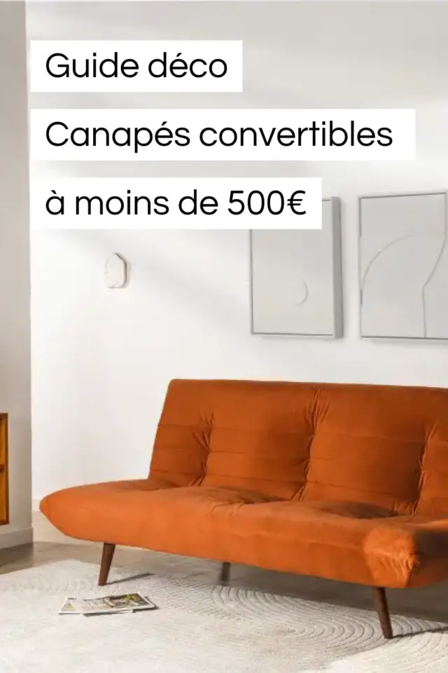 guide déco meuble salon bien choisir canapé convertible pas cher 