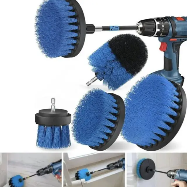5 Pièces Brosse Perceuse Nettoyage, Brosse Visseuse 5 Pièces Brosse Perceuse Nettoyage, Brosse Visseuse