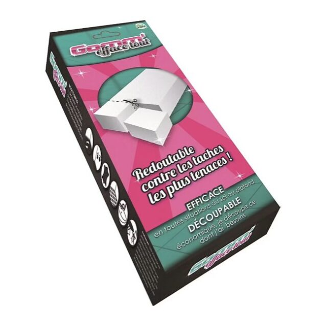 Gomme Magique Efface Tout découpable 31cm Gomme Magique Efface Tout découpable 31cm