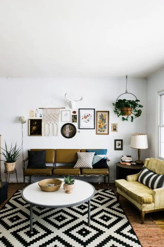 objet déco murale salon macramé fait main avec cadres affiche et broderie objet déco murale salon macramé fait main avec cadres affiche et broderie