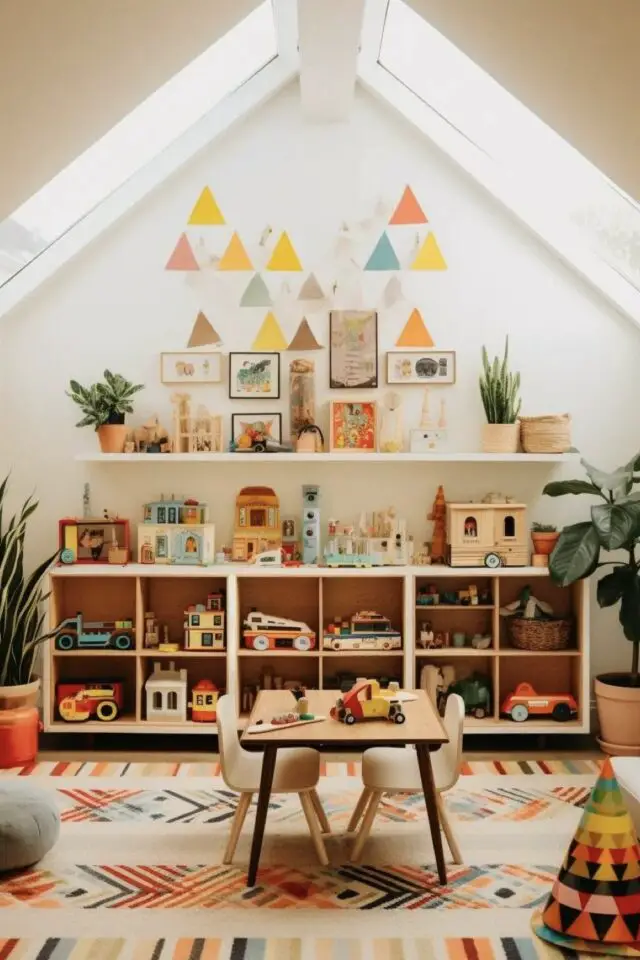 organisation petite salle de jeux moderne meuble de rangement en bous petite table étagère murale organisation petite salle de jeux moderne meuble de rangement en bous petite table étagère murale