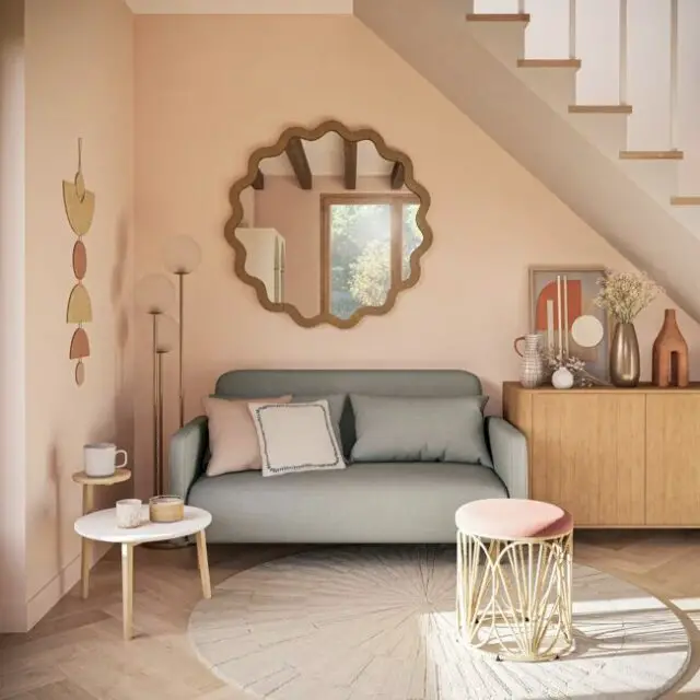 Canapé clic-clac 2/3 places vert d'eau