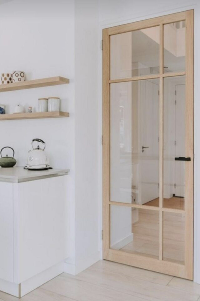 solution pour fermer la cuisine porte vitrée mur plein en placo idée moderne et chaleureuse solution pour fermer la cuisine porte vitrée mur plein en placo idée moderne et chaleureuse
