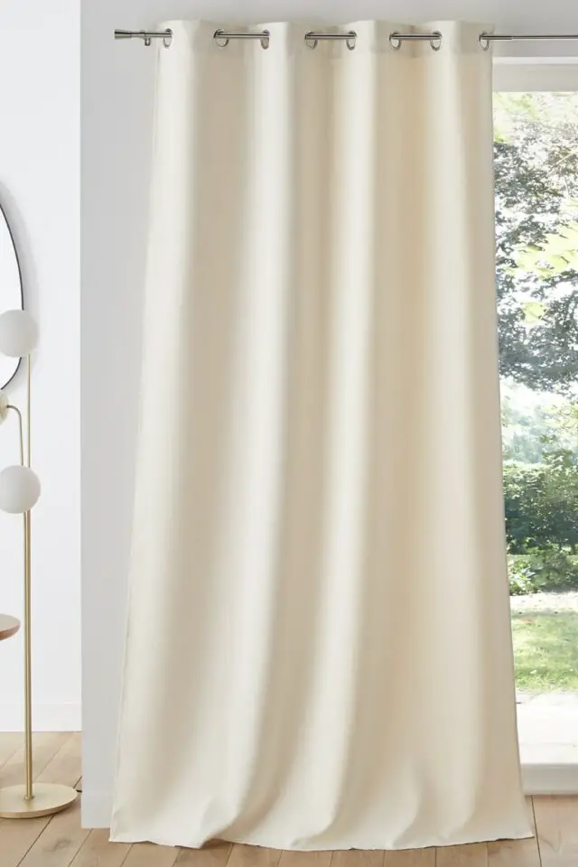 Rideau occultant œillets Rideau occultant œillets