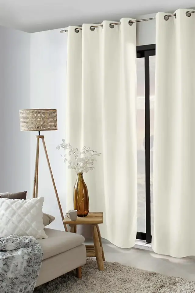 Rideau thermique doublé Rideau thermique doublé