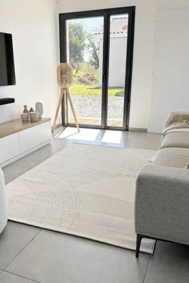 Tapis motif nancy 98 beige - 120x170 cm Tapis motif nancy 98 beige - 120x170 cm