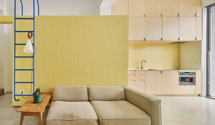 déco jaune beurre exemple pièce peinture meuble association de couleur