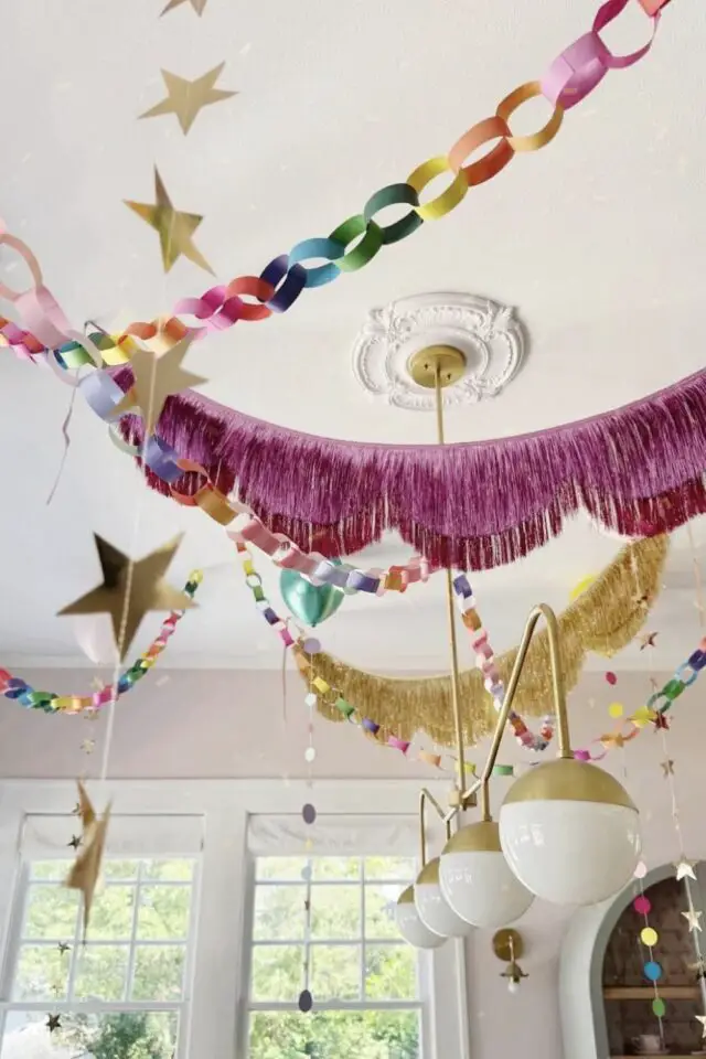 déco de nouvel an activité manuelle enfant guirlande en papier bricolage facile déco de nouvel an activité manuelle enfant guirlande en papier bricolage facile