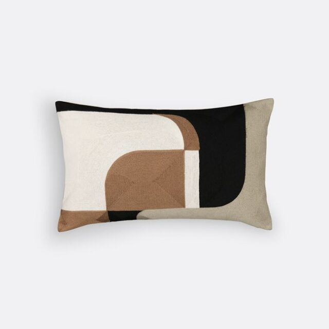 Housse de coussin rectangulaire soldes 