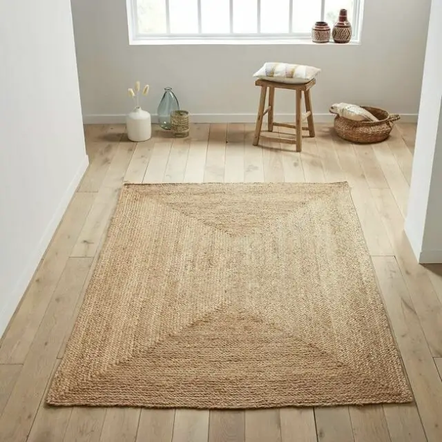 Tapis jute rectangulaire soldes 2026 bon plan déco 