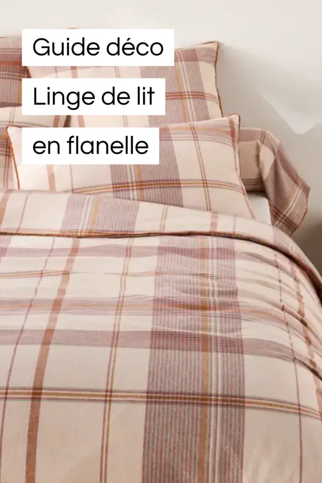 guide déco chambre adulte linge de lit en flanelle moderne décoration cocooning 