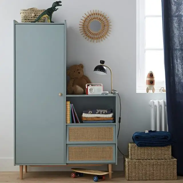 Penderie/étagère soldées chambre enfant 