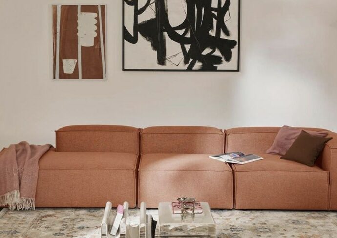 tendance déco salon 2026 couleur mobilier accessoires décoratifs canapé