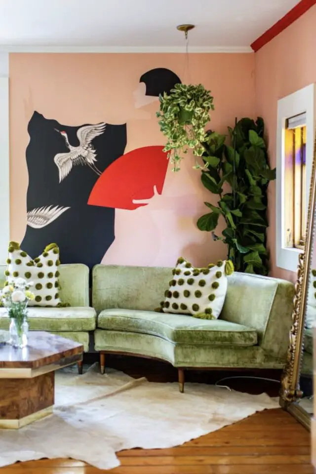 tendances déco salon 2026 décoration murale à main levée freehand artstyle tendances déco salon 2026 décoration murale à main levée freehand artstyle