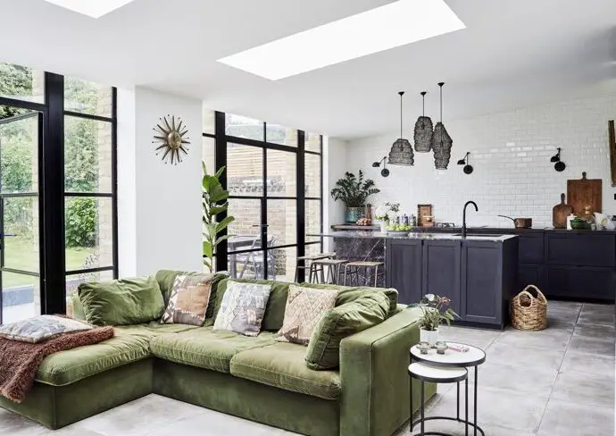 aménager et décorer cuisine 5m2 ouverte sur le salon conseils et exemples