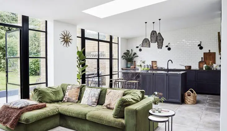 aménager et décorer cuisine 5m2 ouverte sur le salon conseils et exemples