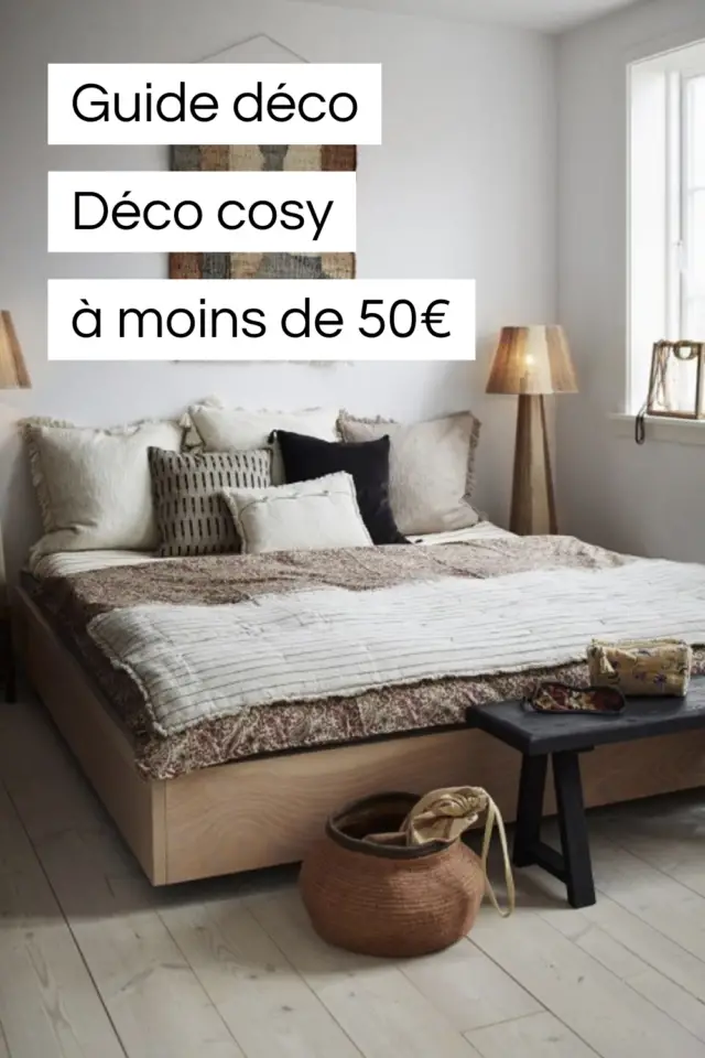 déco cosy accessoires décoratifs petit budget pas cher 