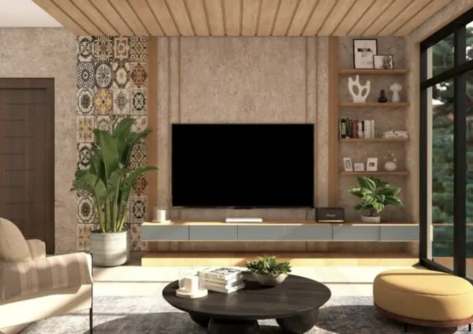 meuble télé tendance déco 2026 salon