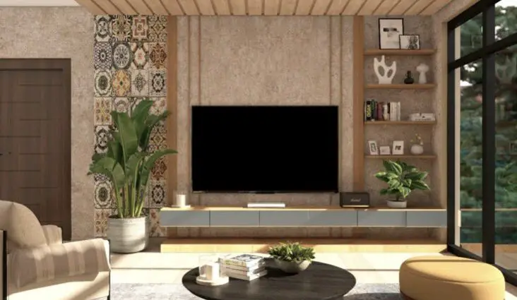 meuble télé tendance déco 2026 salon