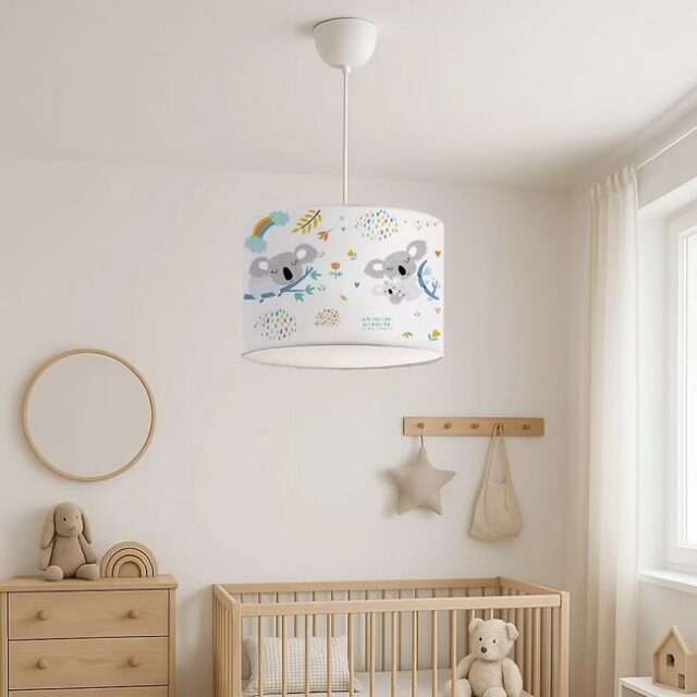 Suspension pour enfant motif de koala SOLDES