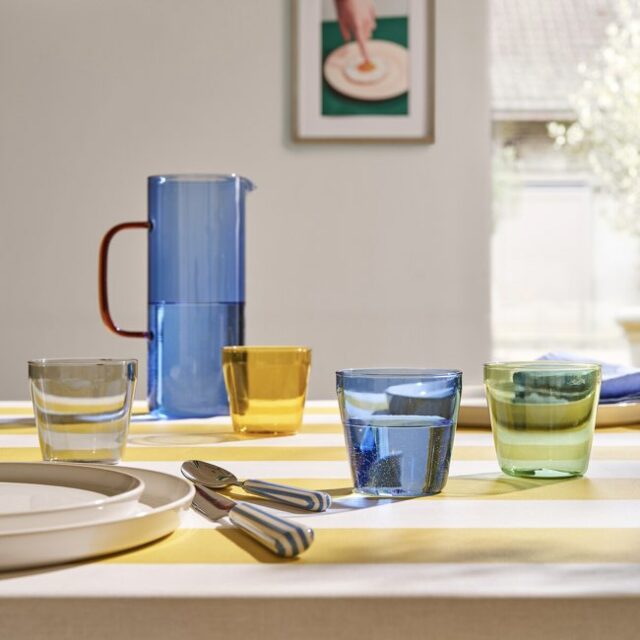 SOLDES Lot de 4 gobelets en verre borosilicate