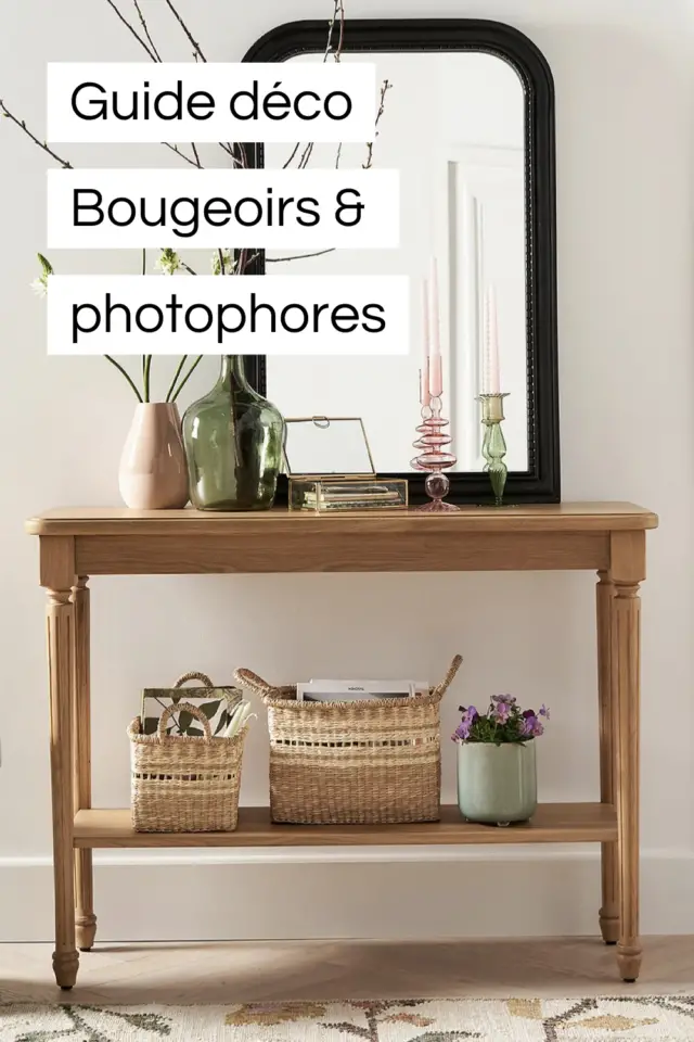 accessoires décoratifs bougeoirs et photophores 